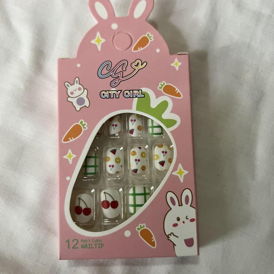 uñas postizas niños