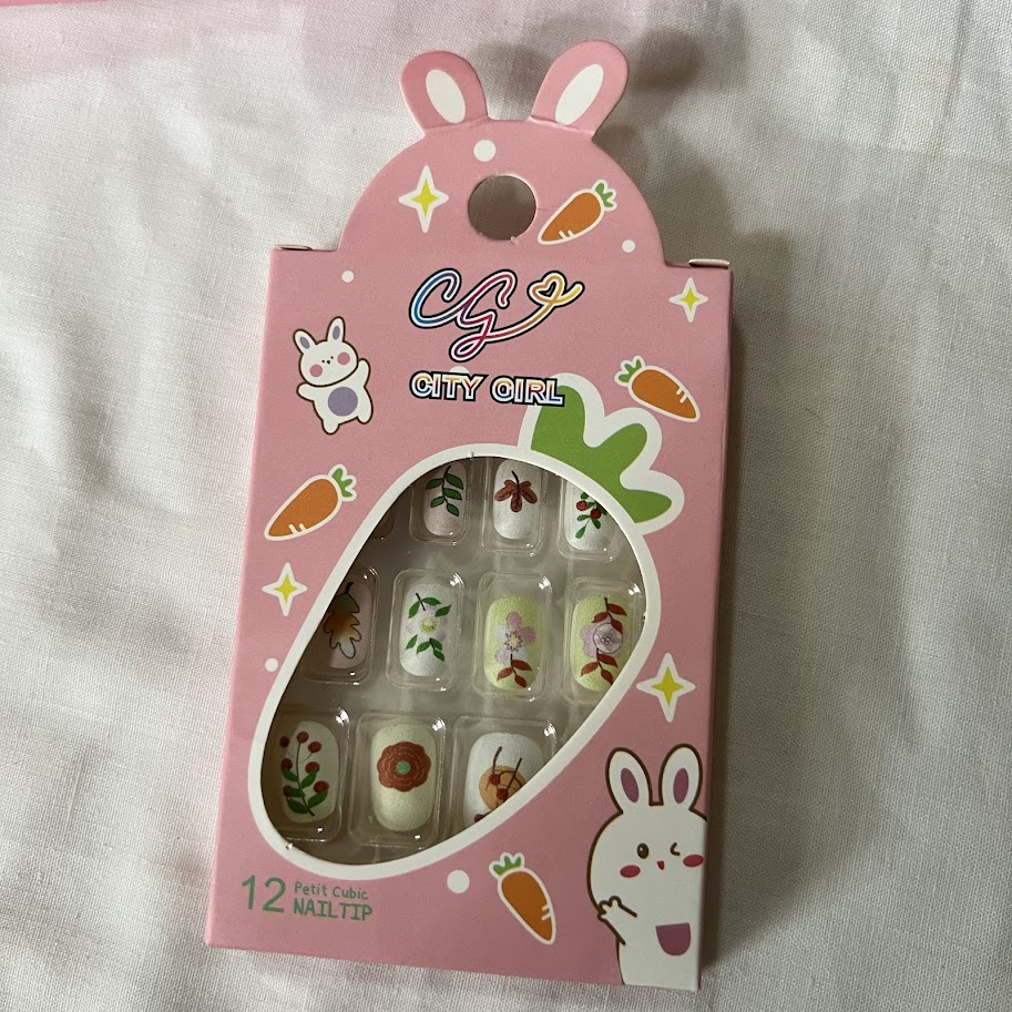 uñas postizas niños