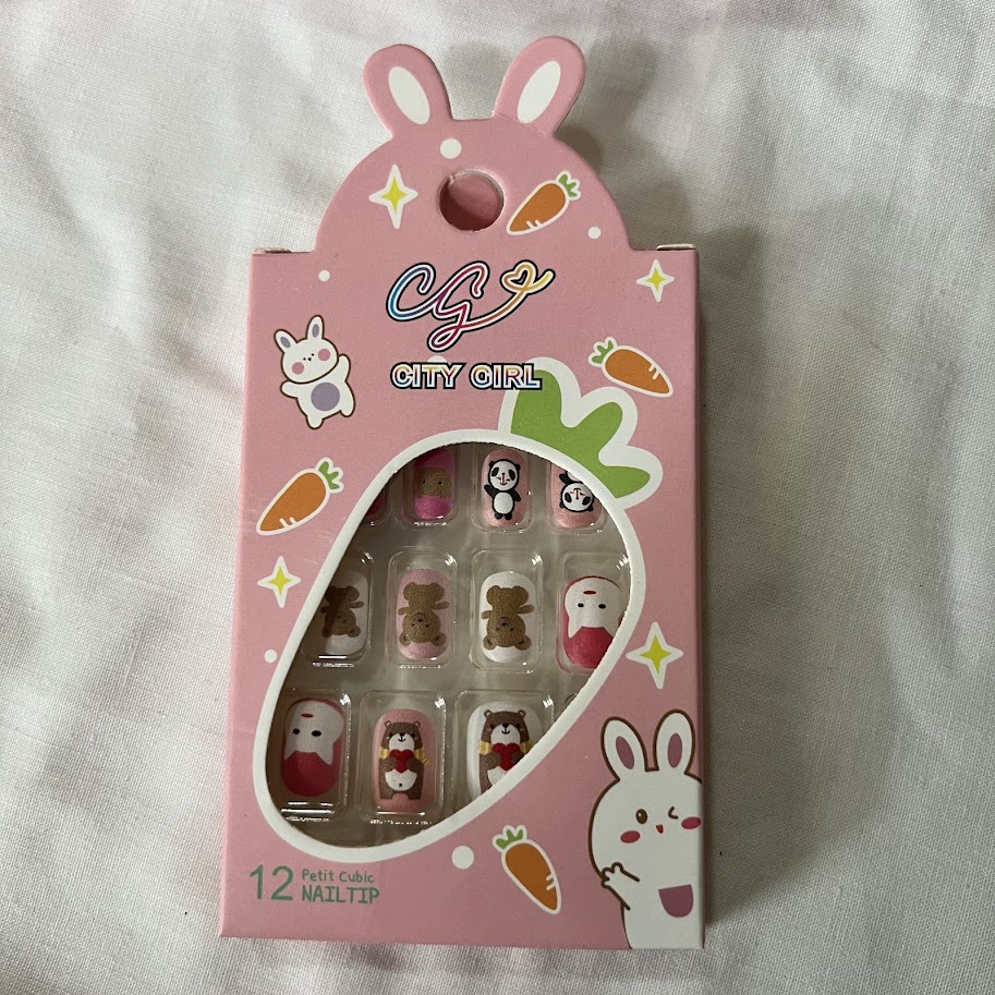 uñas postizas niños