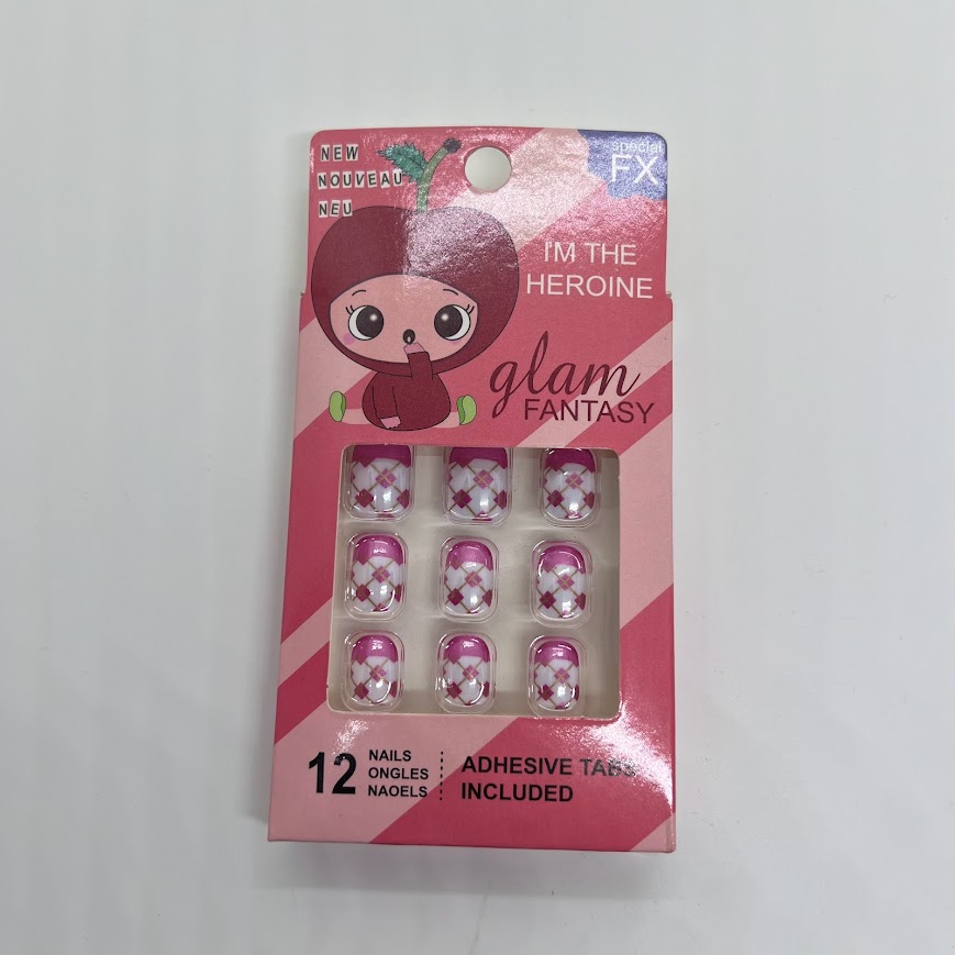 uñas postizas niños