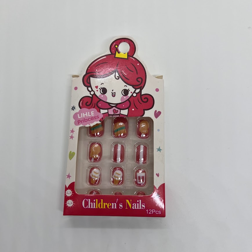 uñas postizas niños