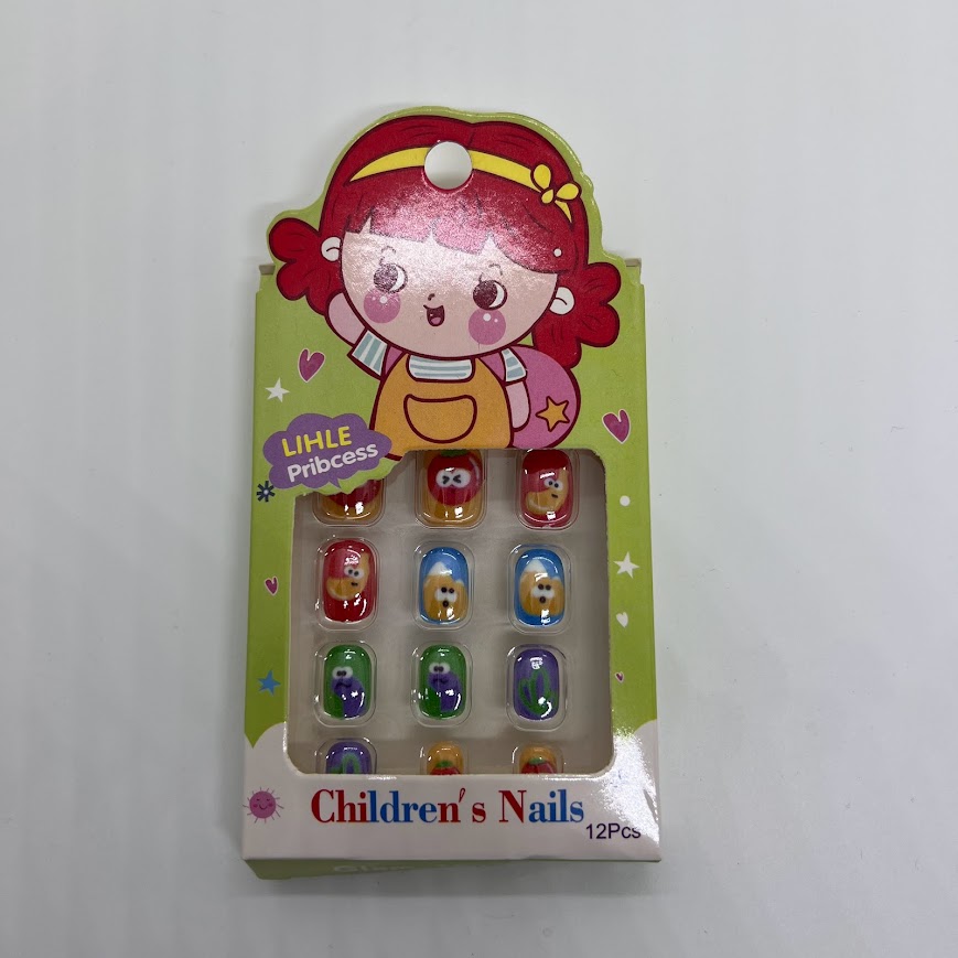 uñas postizas niños
