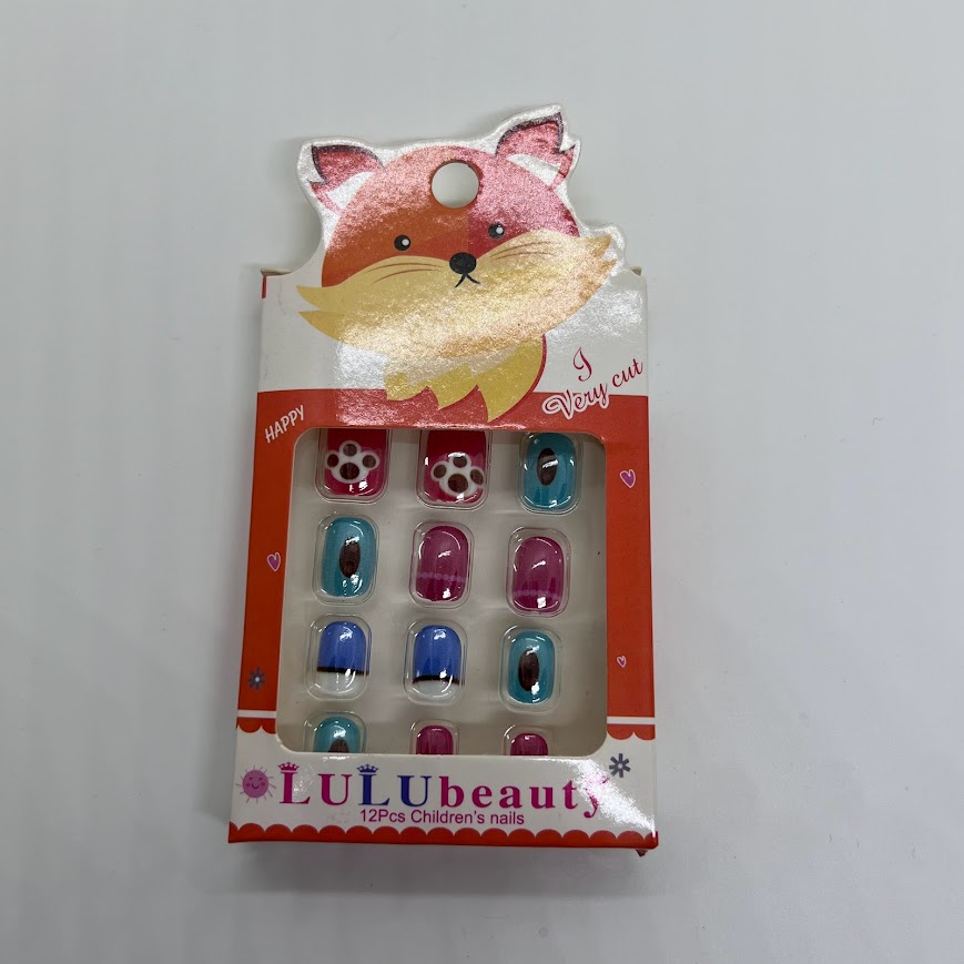 uñas postizas niños