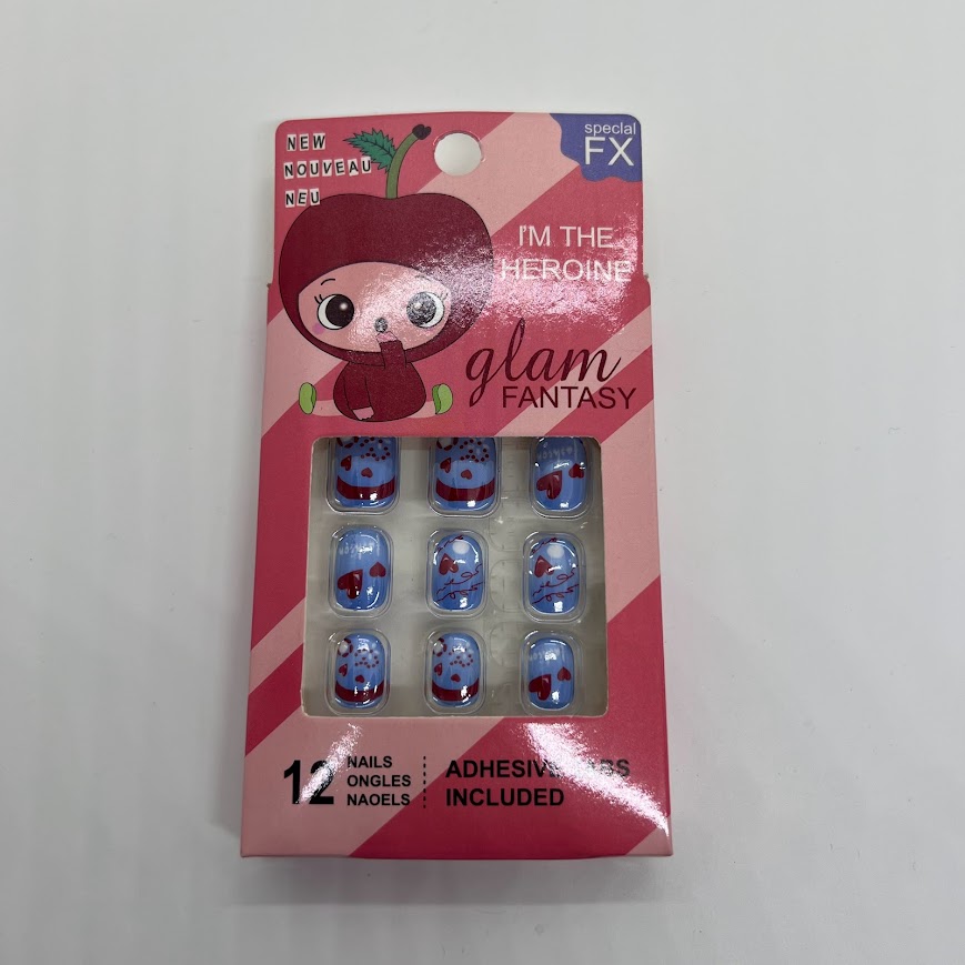 uñas postizas niños