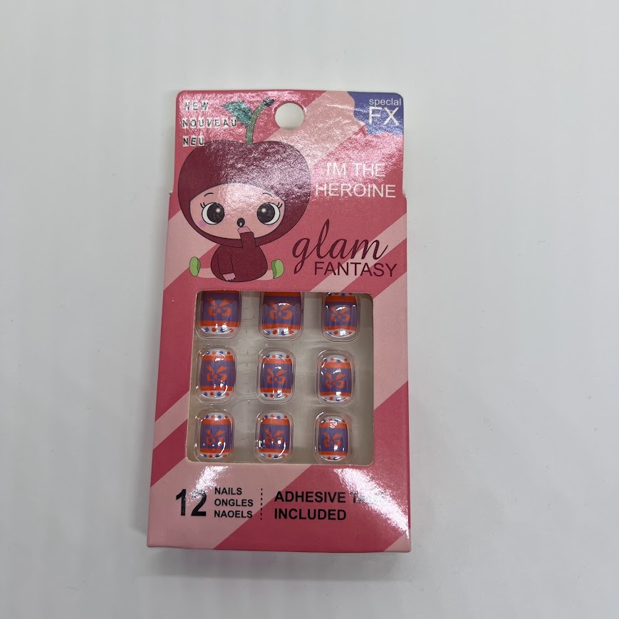 uñas postizas niños