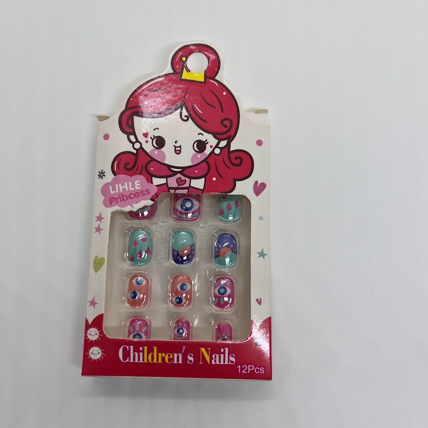 uñas postizas niños