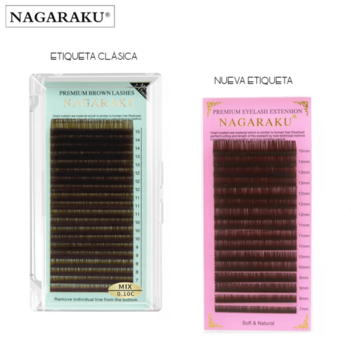 pestañas marrones nagaraku
