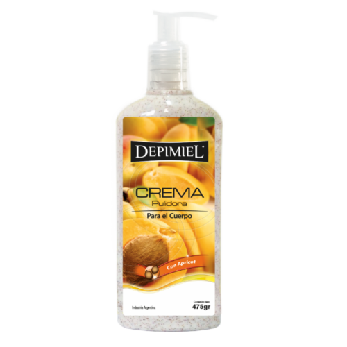 crema pulidora con apricot depimiel