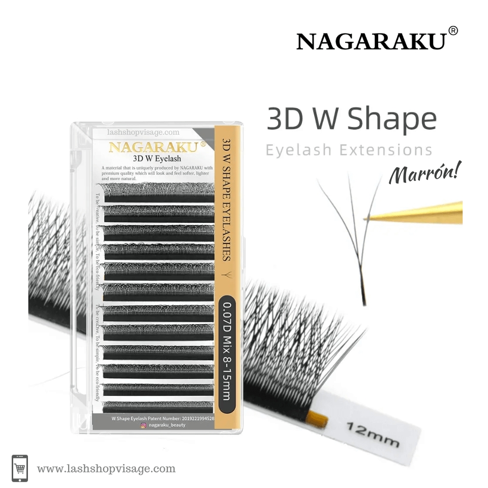 pestañas 3d 0.07d nagaraku