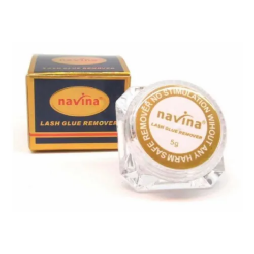 removedor de pestañas en crema navina