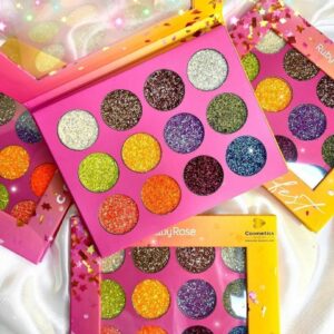 sombras glitter color fest ruby rose