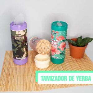 Tamizador de yerba con vinilo