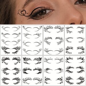 tatoo temporal ojos