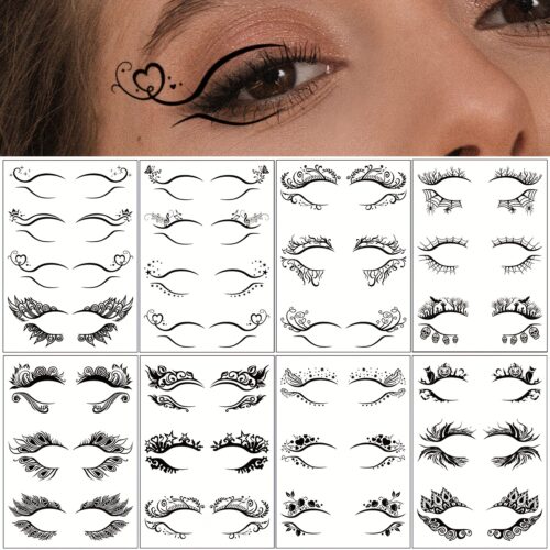 tatoo temporal ojos