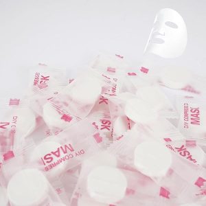 mascarilla comprimida x5