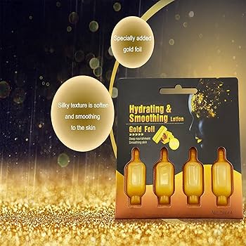 hydrating smoothing lotion gold foil