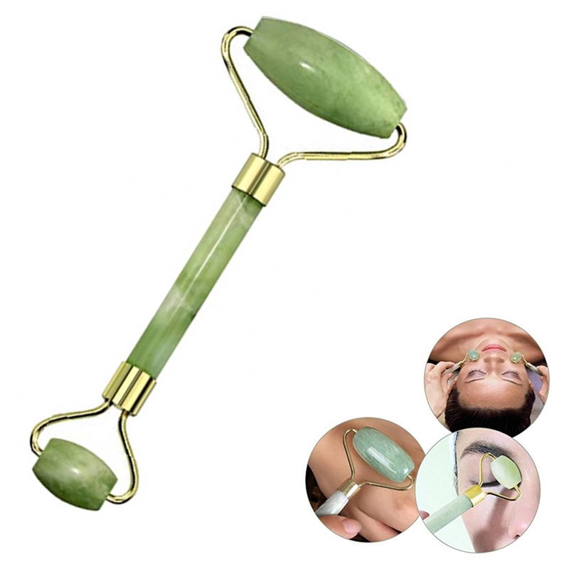 rollo jade con piedra gua sha