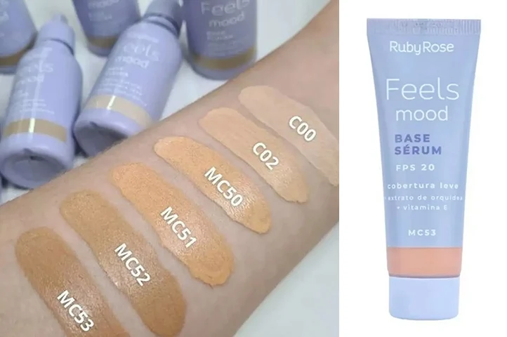 base liquida serum feels mood fps20 ruby rose