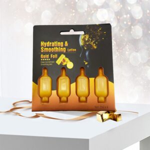 hydrating smoothing lotion gold foil