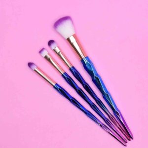 set de brochas unicornio x4