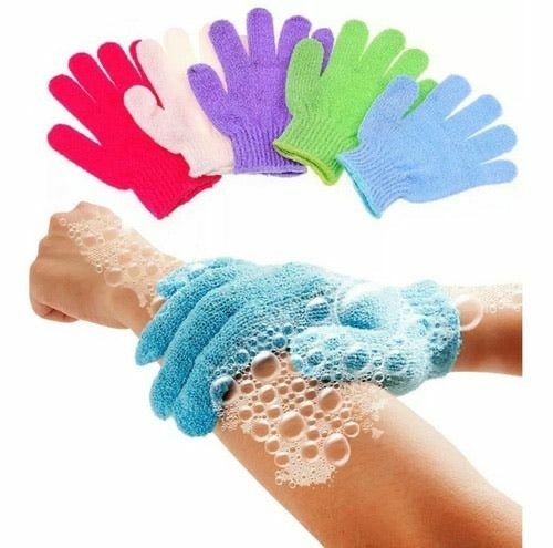 guante exfoliante
