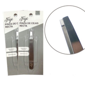 pinza cejas recta figo