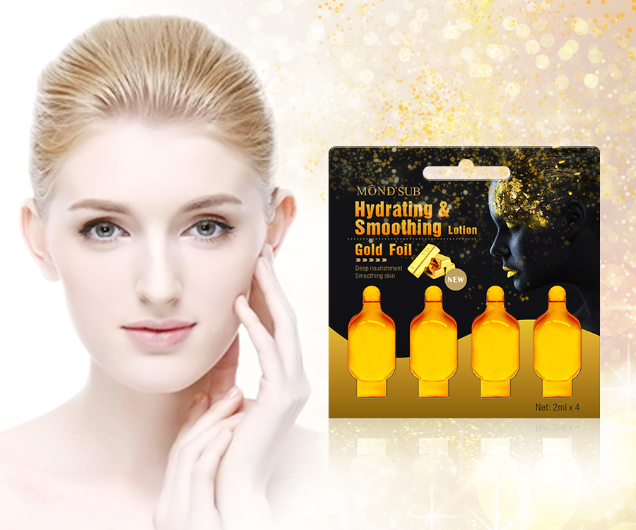 hydrating smoothing lotion gold foil