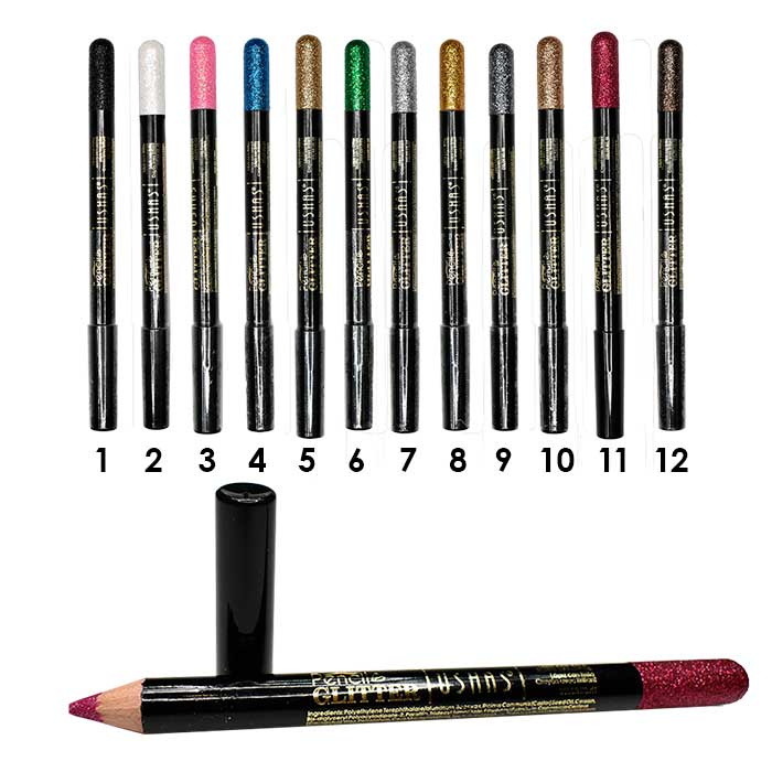 lapiz delineador con glitter