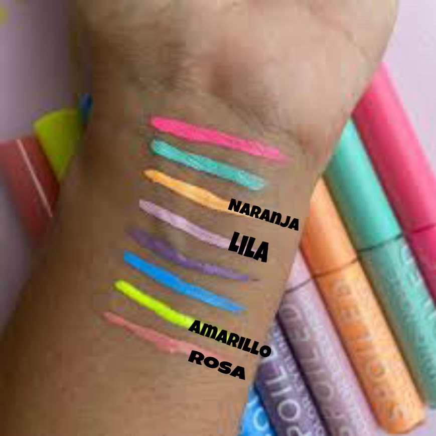 delineador liquido color spoiled iman of noble amarillo