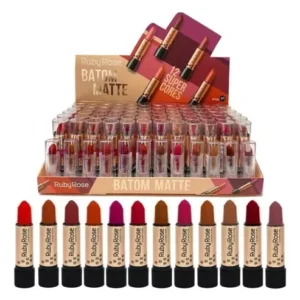 labial batom matte ruby rose