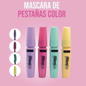 mascara de pestañas de color pink 21