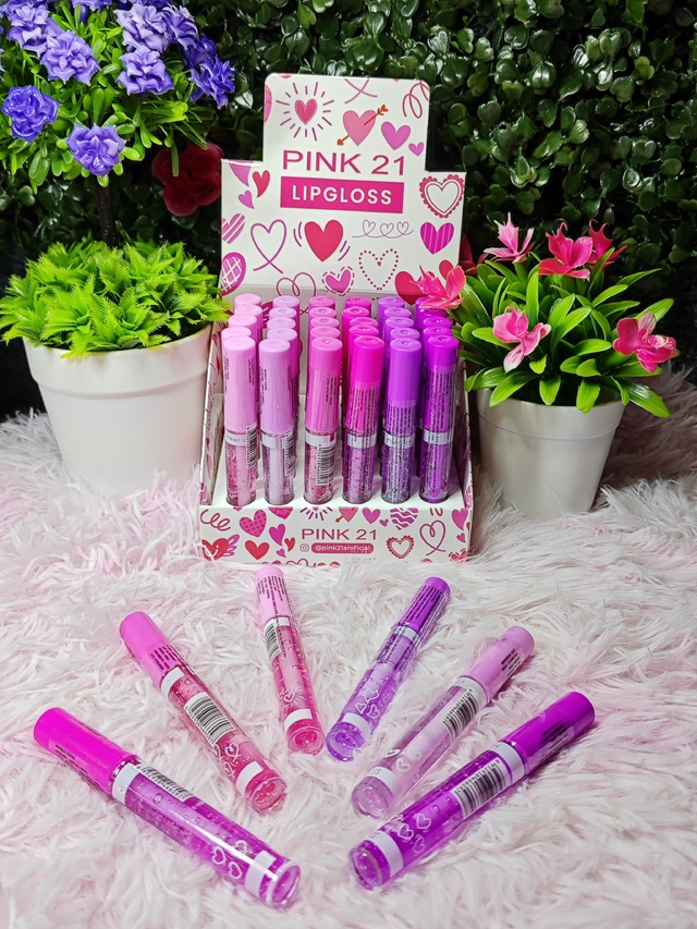 brillo labial infantil pink 21