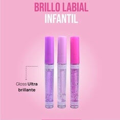 brillo labial infantil pink 21