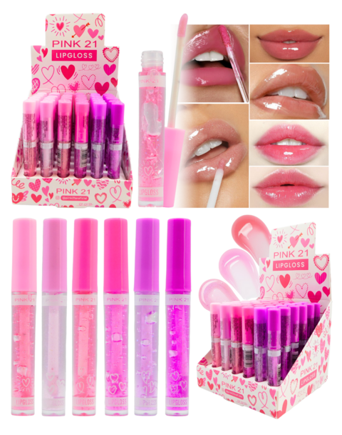 brillo labial infantil pink 21