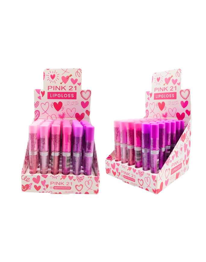 brillo labial infantil pink 21