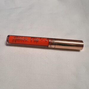 labial fluor naranja