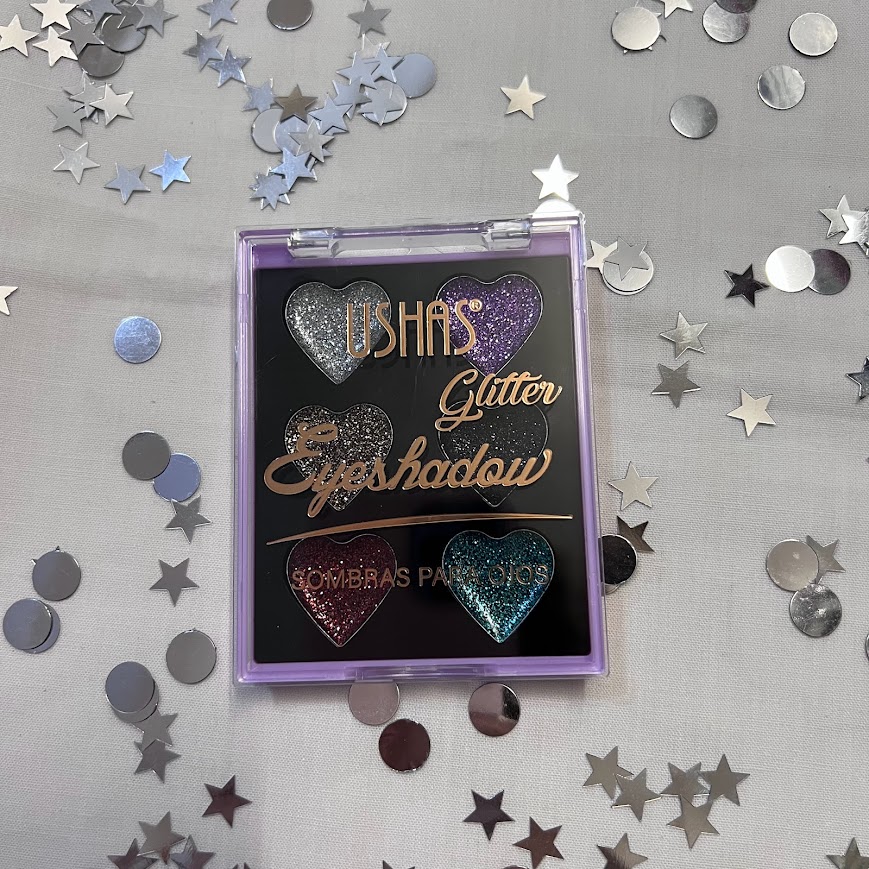 sombras glitter ushas