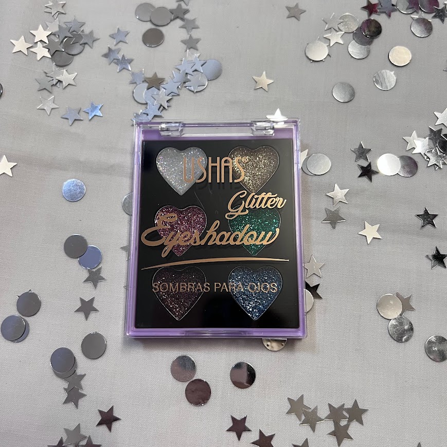 sombras glitter ushas