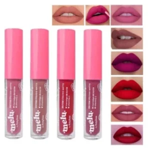 labial batom liquido matte melu ruby rose