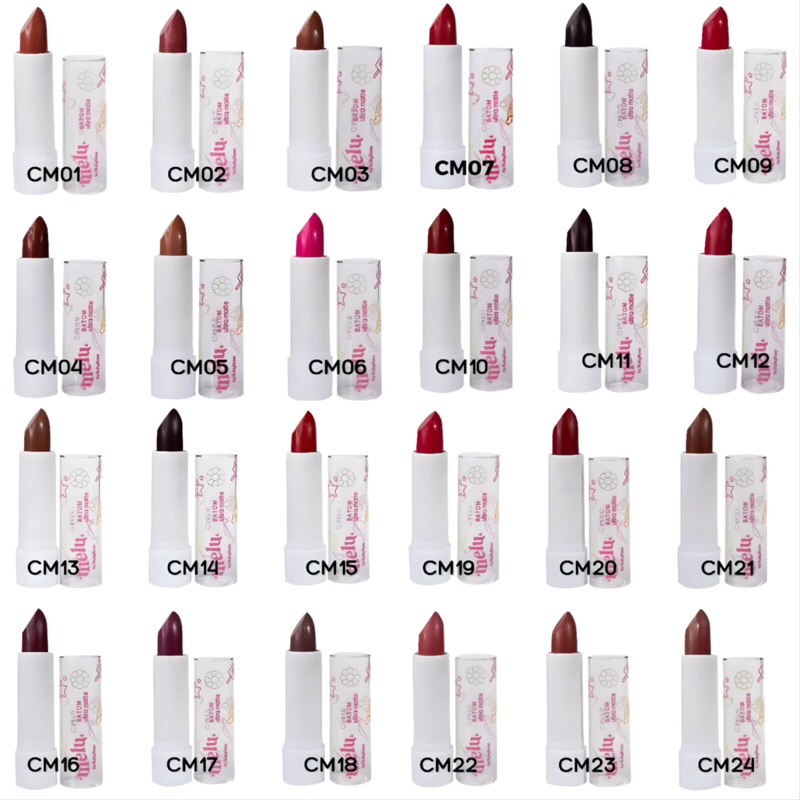 labial batom ultra matte melu ruby rose