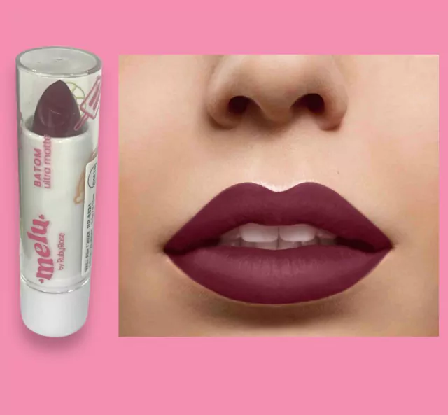 labial batom ultra matte melu ruby rose cm16