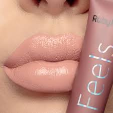 labial batom liquido feels ruby rose 354