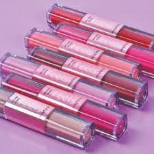 labial batom duo lips feels ruby rose