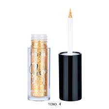 delineador glitter shine ruby rose 4 dorado