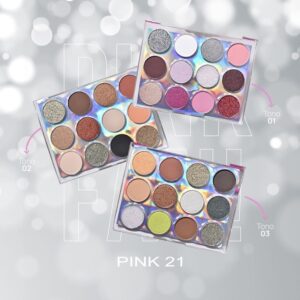 sombras pink fan pink 21