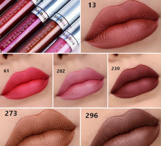 labial metalicool ruby rose