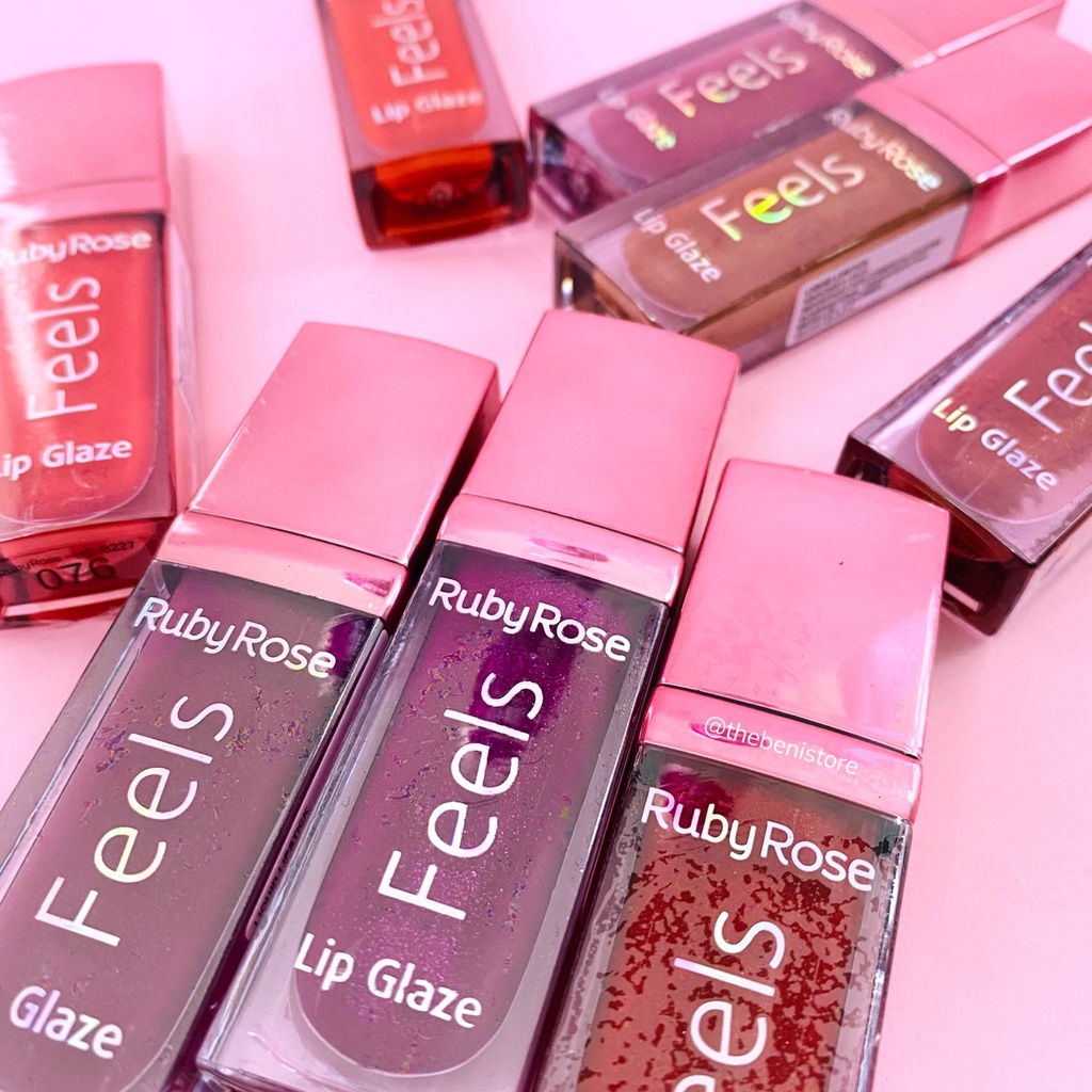 labial lip glaze feels ruby rose