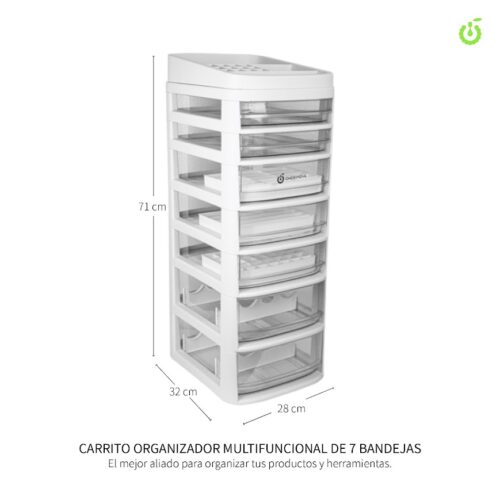 carrito organizador cherimoya