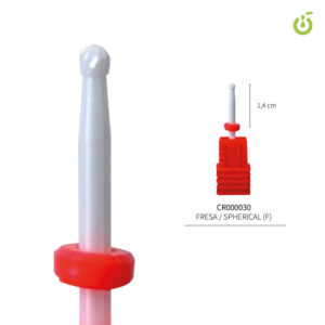 fresa ceramica cone f rojo coldrose