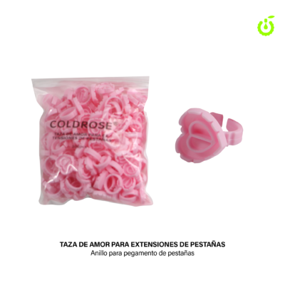 anillo pegamento corazon coldrose
